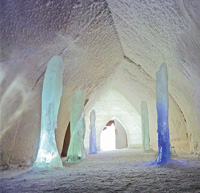 Traditions laponnes et hôtel de glace