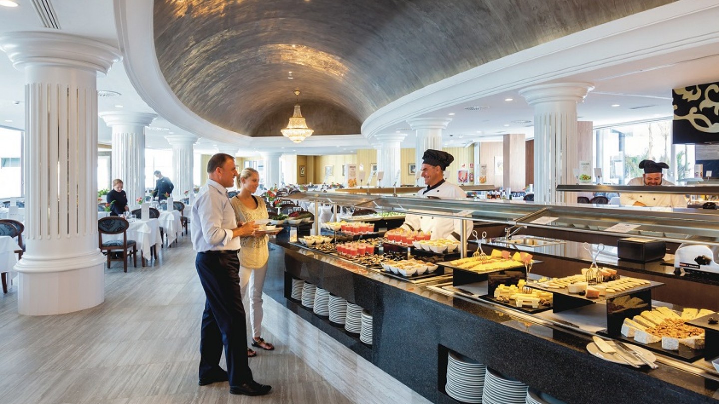 all inclusive Riu buffet Riu Palace Tenerife