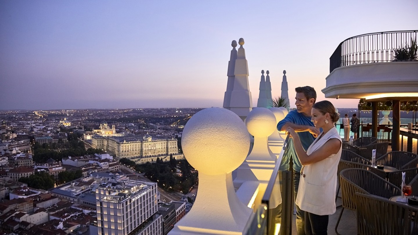 Riu Plaza Espana rooftop